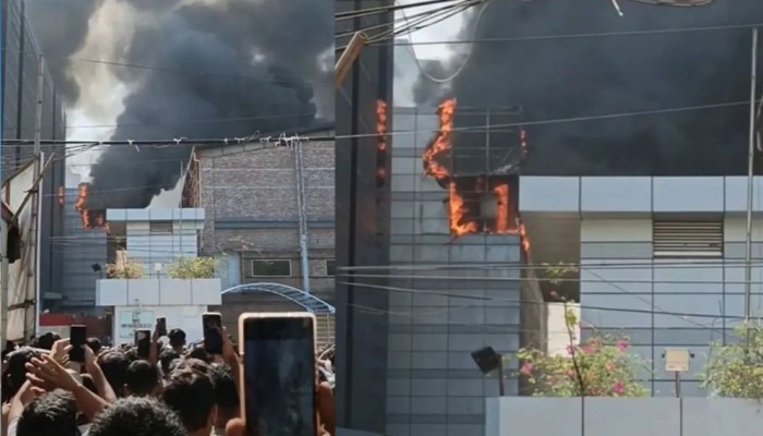​Fire breaks out at Essential Drug International in Tongi