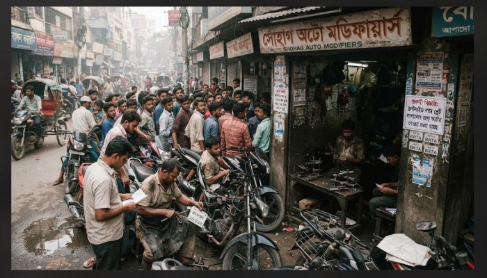 Mandatory front number plates may cost bikers Tk500 cr